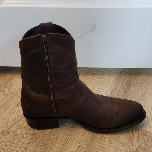 Men's TECOVAS Dean Zipper Boots - Picture 7 of 14